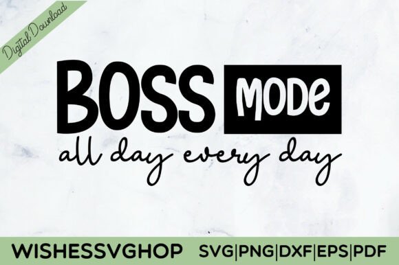 Boss Mode SVG: Graphics & Crafts Review