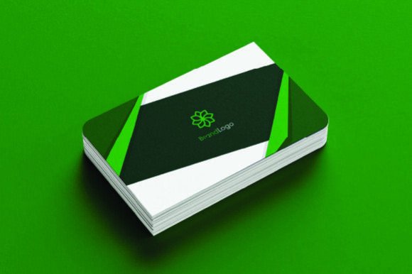 Nature Business Card Template: Graphics for Cards